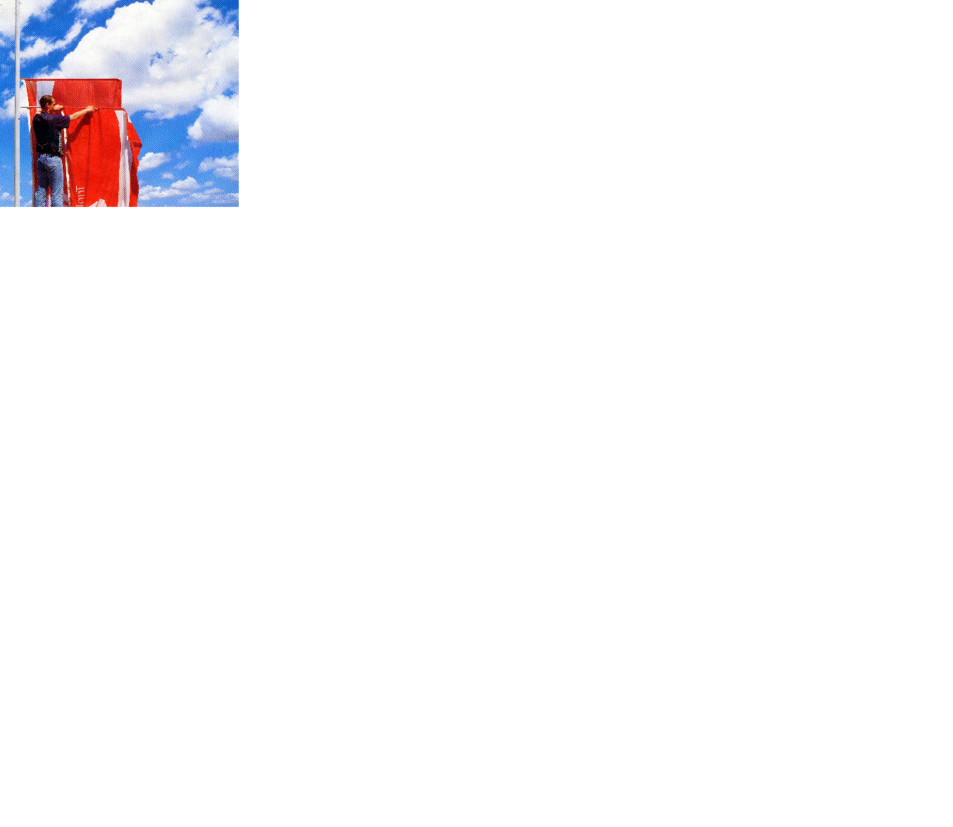 foto Fahnen ophangen.bmp